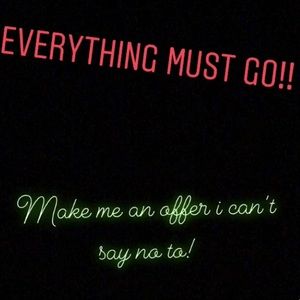 Donating everything Friday